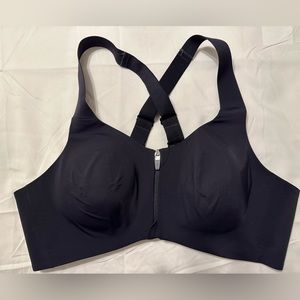 Knix black front/back close Catalyst sports bra. Fits 38C, 38D, and 40C.